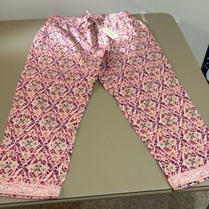 Sundance Floral Patterned Pants NWT Size XS